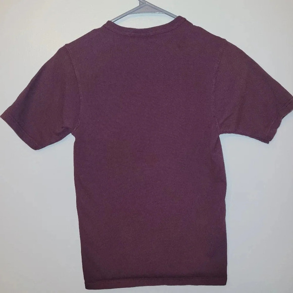 Champion Burgundy Tee Men's size X-Small LOT F9 - Picture 5 of 5